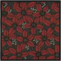 EKELUND MASTER WEAVERS 1692 Tischdecke Tischdecke Christmas Flower 900 75x75 cm, gewebt