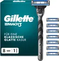 Gillette Mach3 Nassrasierer Herren 8er Pack Rasierklingen 3 fach Klinge