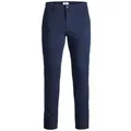 Jack & Jones Chinohose Stretch Pants Slim Fit JPSTMARCO JJBOWIE JPSTMARCO JJBOWIE NOOS blau 27