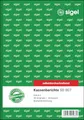 SIGEL SD007 Kassenbericht / Bestandsrechnung A5, 2x40 Blatt, selbstdurchschreibend, 1 Stück, mikroperforiert, mit Abheftlochung, aus nachhaltigem Papier