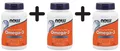3 x NOW Foods Omega-3 Molecularly Distilled Fish Oil - 100 (116,63 EUR/kg)