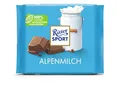 Ritter Sport Alpenmilch, Vollmilchschokolade, Schokoladen-Klassiker zum Teilen mit Freunden, Geschenkidee, 100g Tafel