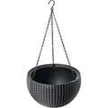 Hängender Blumentopf 35 Cm, Anthrazit - Keter