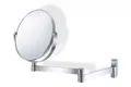 ZACK Edelstahl Wandspiegel LINEA Badspiegel Kosmetikspiegel Spiegel 18 cm 40109