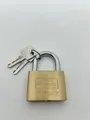 Burg Wächter Secu Lock 405 50 SB Bügelschloss Vorhängeschloss Messing 2 Schl.