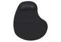 Goods+Gadgets Mauspad GOODS+GADGETS Ergonomisches Mauspad mit Gel-Handgelenkauflage, mit Gel Handballen Auflage