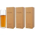 Calvin Klein Escape Women - Woman 3 x 100 ml Eau de Parfum EDP Set
