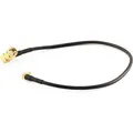Varia Pigtail SMA-Stecker zu MMCX-Stecker, gewinkelt 90°, 25 cm (MMCX PLUG R/A+RG174+SMA)