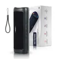 be tunes Bluetooth Lautsprecher – Kleine Musikbox mit LED-Licht – 24 Std Akku – Tragbare Partybox – Boombox IPX7 Wasserschutz für Indoor & Outdoor