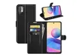 betterfon Handyhülle für alle Xiaomi Klapphülle Flip Case Wallet Case in, 3 Kartenfächer, Magnetverschluss & Standfunktion im Lederlook