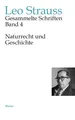 Naturrecht und Geschichte | Buch | 9783787341351