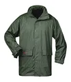 Norway PU Regen-Jacke mit Kapuze - Oliv - Größe: 3XL