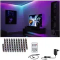 Paulmann Licht - Paulmann Entertain Led Stripe Dynamic Rainbow Komplettset 3m Rgb Kürzbar Led Stripe