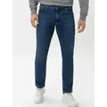 5-Pocket-Jeans BRAX "Style CADIZ", Herren, Gr. 36, Länge 36, blau, 46% Baumwolle, 36% Lyocell, 9% Modal, 7% Elastomultiester, 2% Elasthan, Jeans