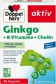 Doppelherz Ginkgo + B-Vitamine + Cholin - 40 Kapseln