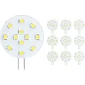 10x LED Lampe G4 warmweiß 3W / 20W 200lm GU4 Leuchtmittel 12V Stiftsockel SEBSON