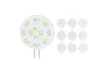 SEBSON LED-Leuchtmittel LED Lampe G4 warmweiß 3W GU4 Stiftsockel 12V Leuchtmittel - 10er Pack, 10 St.
