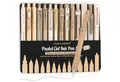 Four Candies Gelschreiber Gel-Tintenstift-Set 14-teilig mit Etui, feine Spitze, einziehbar, 12