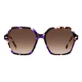 CARRERA Damen 3026/S Sonnenbrille, Violett (Havana), 54