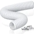 Ventilation Schlauch 100mm 5m PVC Aluminium flexible Luftleitung Klimaanlage