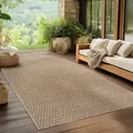 Outdoorteppich AYYILDIZ TEPPICHE "IBIZA 1903", beige, B:200cm H:5mm L:290cm, Polypropylen, Teppiche, In und Outdoor, Läufer, Wohnzimmer, Küche, Flur oder Wintergarten