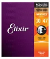Elixir 16002 • Nanoweb • Phosphor 010-047 • Satz Saiten für Westerngitarre