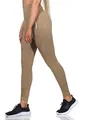 GYMSHARK Damen Energy Seamless Leggings, Tights Farbe: Hellbraun; Größe: S