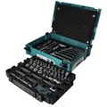Makita Werkzeug Set 120 tlg E-08713 1/4" / 3/8" / Ratsche / Steckschlüssel + Bit