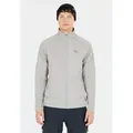 Sweatjacke SOS "Muju", Herren, Gr. XL, grau, 75% Polyester, 22% Viskose, 3% Elasthan, unifarben, casual, normal, ohne Ausschnitt, Langarm, Sweatjacken, im weichen und komfortablen Design