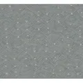 Profhome Vliestapete 387421-GU Ethno Tapete Grafisch matt blau beige grau 5,33 m2, leicht strukturiert, matt, (1 Rolle, 5,33 qm), heißgeprägte Vliestapete, blau blau 0.53 m x 10.05 m
