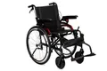 Antar AT52306P Aluminium Rollstuhl faltbar, 12,4 kg leicht, Pneumatische Reifen