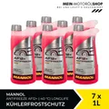Mannol Antifreeze Kühlerfrostschutz AF12+ (-40 °C) Longlife 7x1 Liter = 7 Liter