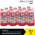 Mannol Antifreeze Kühlerfrostschutz AF12+(-40 °C) Longlife 10x1 Liter = 10 Liter