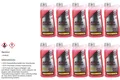 10x1 Liter MANNOL Kühlerfrostschutz Typ G12+ Antifreeze Kühlmittel -40°C rot