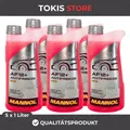 Mannol Antifreeze AF12+ Kühlerfrostschutz -40°C 5x1L Longlife G12+ Kühlmittel