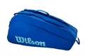 Wilson Racketbag Ultra V5 Tour (Schlägertasche, 2 Hauptfächer, Schuhfach) 2025 elektrikblau 12er
