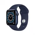Apple Watch Series 6 [GPS, inkl. Sportarmband dunkelmarine] 40mm Aluminiumgehä G