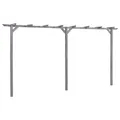 Kiefer Imprägniert Garten Pergola Rosenbogen Holzpergola 400x40x205 cm
