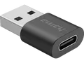 HAMA USB-A auf USB-C Adapter, Schwarz