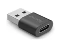 Hama USB-Adapter, USB-A-Stecker - USB-C-Buchse, USB 3.2 Gen2, 10 Gbit / s Sch...