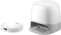 Roborock Qrevo Curv 2 ProX Saug-Wischroboter 25000 Pa weiß mit Absaugstation