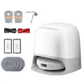 Roborock Qrevo Curv 2 ProX White Saug-/Wischroboter inkl. Absaugstation/ Reinigungsstation, QC2PX02-00