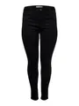 ONLY Carmakoma NOS Damen Caraugusta Hw Black Noos Skinny Jeans, Schwarz (Black Black), 46 EU