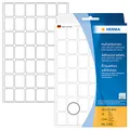 HERMA Etikett, Handbeschriftung, auf Bogen, selbstklebend, Spezialpapier, 16 x 22 mm, weiß (1.344 Stück), Sie erhalten 1 Packung á 1344 Stück