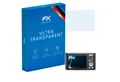 atFoliX Schutzfolie Displayschutz für Sony DSC-W830, (3 Folien), Ultraklar und hartbeschichtet