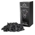 Heka Naturals Schungit Wasserchips | 500g - Natürliche Wasserfilterkristalle zur Reinigung, Entgiftung - Spiritueller Chakraausgleich - Perfekt für Heimdekoration und Campingausrüstung