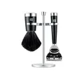 Zwilling Nassrasierer ZWILLING Dreiteiliges Rasier-Set verchromten Halter Rasierer, 3-tlg.