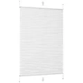 Sekey Plissee Sonnenschutzrollo ohne Bohren Verspannt Blickdicht Lichtschutz, blickdicht, Klemmfix, Verspannt Jalousie Rollos für Fenster / Tür weiß 75 cm x 200 cm