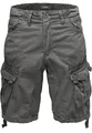 Amaci&Sons Herren Cargoshorts Männer Kurze Bermuda Hose Regular Fit 7033 Dunkelgrau W31