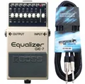 Boss GE-7 graphischer Equalizer + Gitarrenkabel